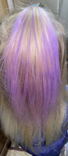Customer photo review of Hair Color Wax