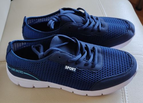 Customer photo review of Summer Soft Mesh Sneakers