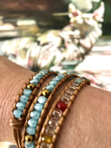 Customer photo review of HEILUNGSARMBAND MIT OPALSTEIN