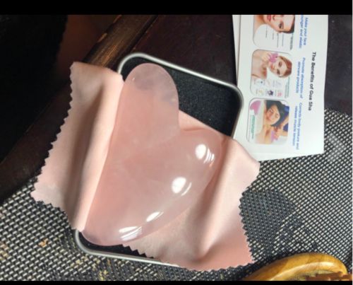 Customer photo review of Vespani Beauty Sculpture Gua-Sha