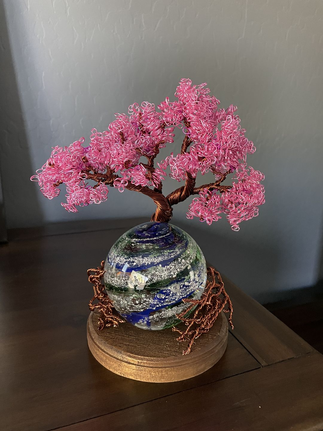 Customer photo review of Autumn Sunshine Tree Of Life with Tranquil Swirl