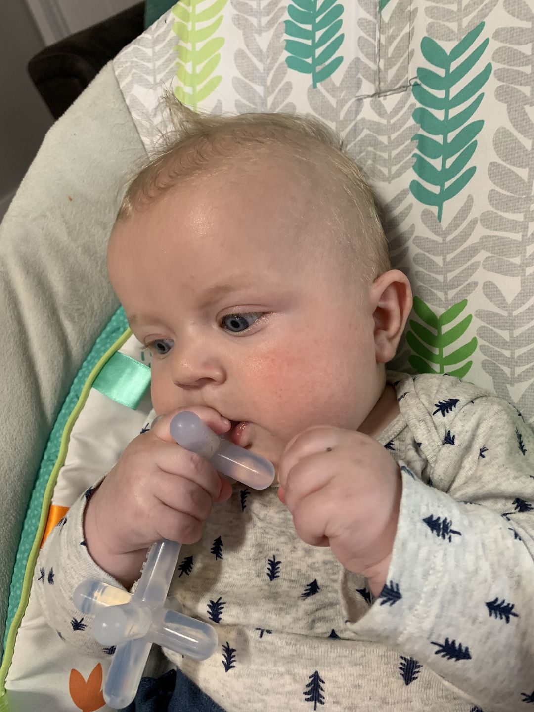 Customer photo review of moonjax® baby teether