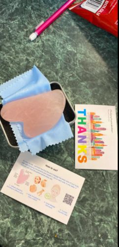 Customer photo review of Vespani Beauty Sculpture Gua-Sha