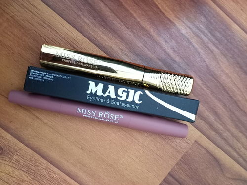 Customer photo review of MISS ROSE Magic Eyeliner