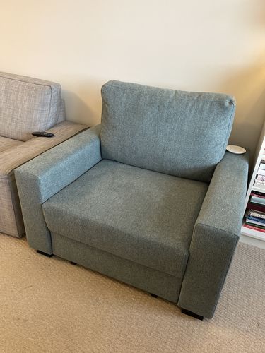 Customer photo review of Charlotte Chair Bed Settee