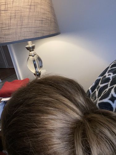 Customer photo review of JuvaBun Claw Clip Ponytail Extension 7''