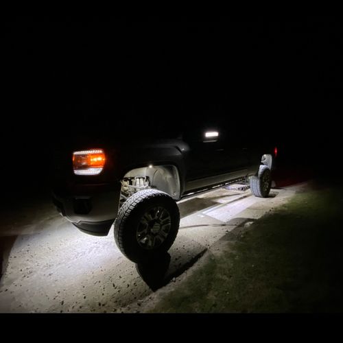 Customer photo review of AURORA LED Rocklight