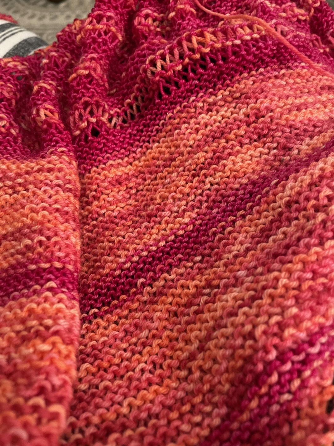 Customer photo review of Malabrigo Sock Merino Knitting Yarn