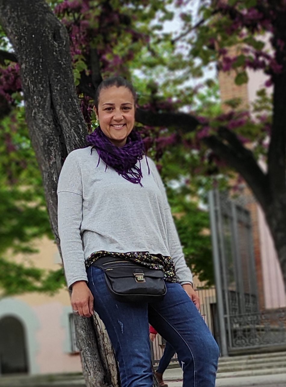 Customer photo review of Riñonera "Classic Black & Old Gold” + Bolsillo trasero · Piel · Pieza Exclusiva Núm. 19004