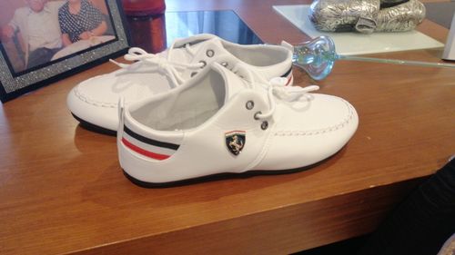 Customer photo review of Breathable Solid Color Driving Shoes