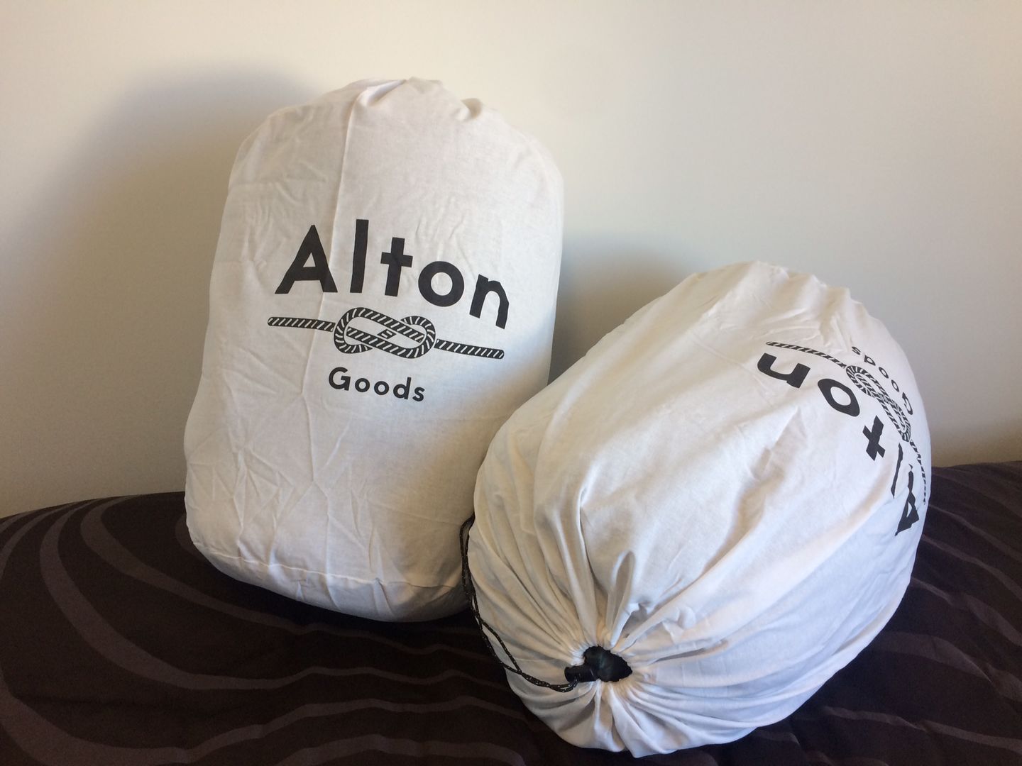 Customer photo review of Down Storage Sack