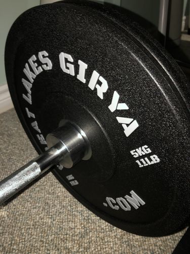 Customer photo review of Great Lakes Girya Polyurethane Bumper Plates (PAIRS)