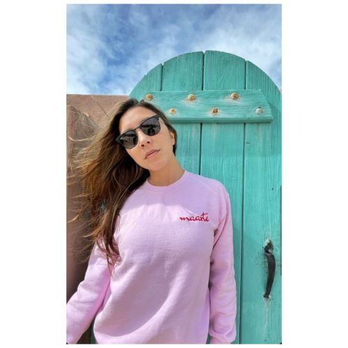 Customer photo review of Maarte Embroidered Sweatshirt