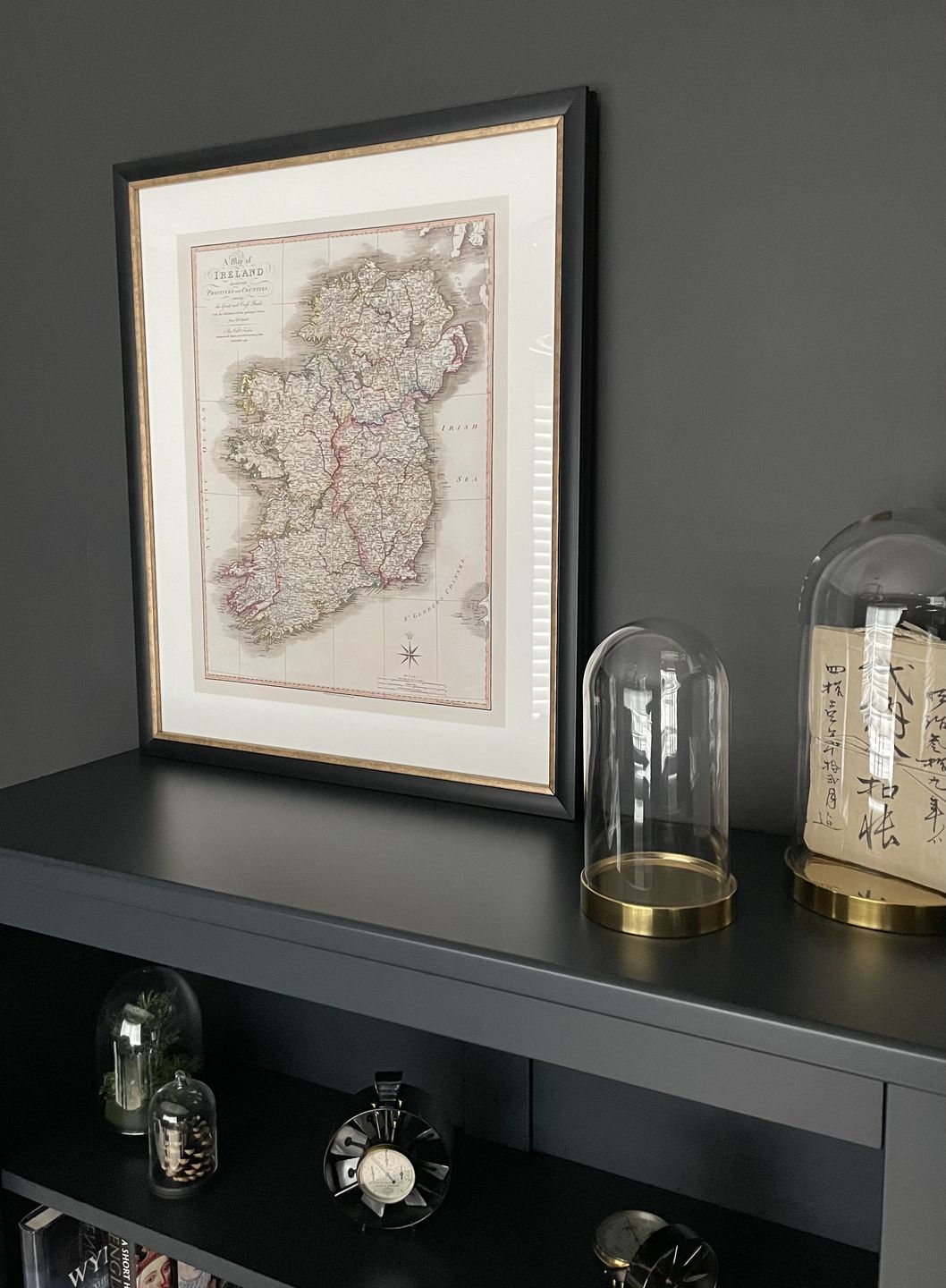 Customer photo review of Old Map of Ireland in 1798 by W. Faden - Rare Colour Atlas Map - Dublin, Belfast, Cork