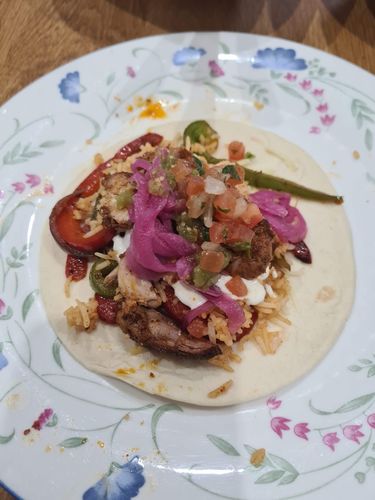 Customer photo review of Boojum Chicken Fajita Meal Kit For 4 People