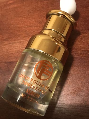 Customer photo review of FF GLOW REHAB LUXURY WHITENING SERUM