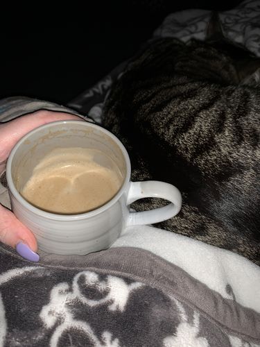 Customer photo review of Irish Cream Coffee Syrup