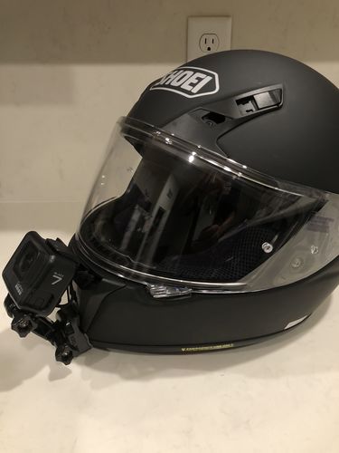 Customer photo review of Shoei RF-SR/RYD Camera Mount