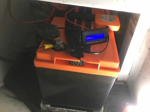 Customer photo review of iTECH120 Lithium Battery Volt Meter