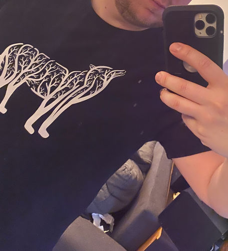 Customer photo review of WOLF SPUR - Bio Unisex Hoodie (PREMIUM)