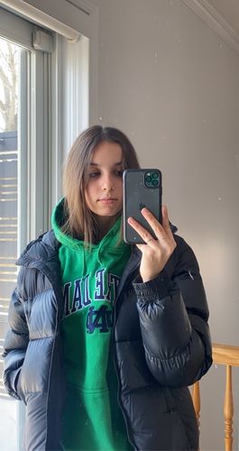 Customer photo review of University of Notre Dame Hoodie Size XL