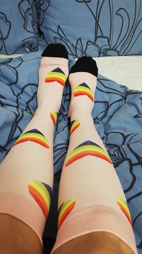 Customer photo review of Calze a compressione (confezione da 7 paia) [Ibis™]