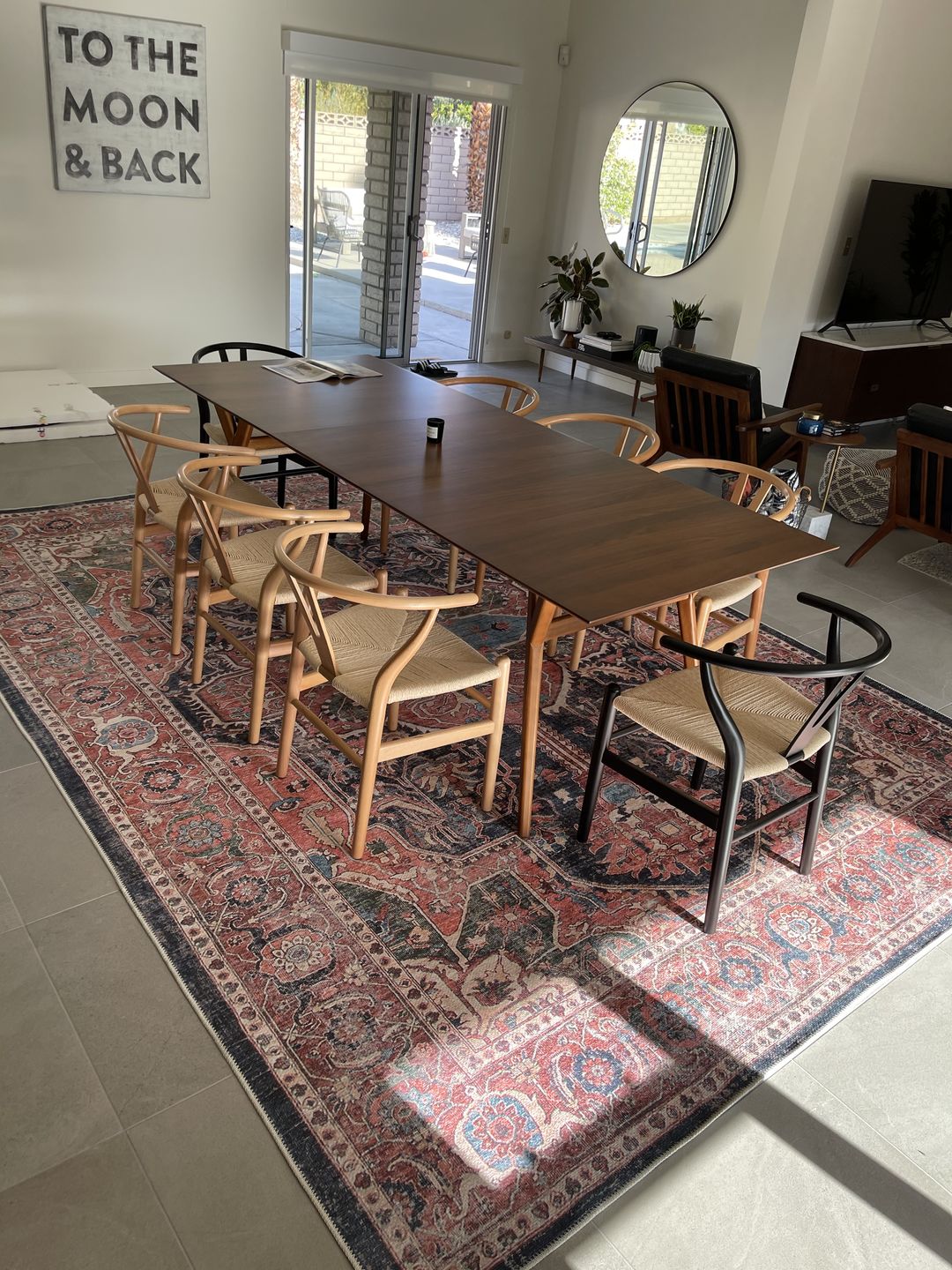 Customer photo review of Distressed Vintage Kendra Area Rug