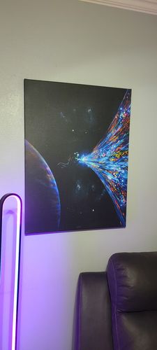 Customer photo review of Big Difference Canvas Set