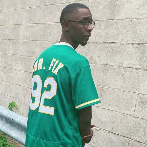 Customer photo review of Custom Red Red-Navy Authentic Baseball Jersey