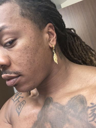 Customer photo review of Mister Phoenix Earring