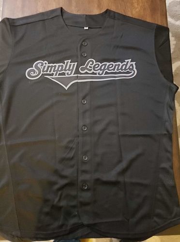 Customer photo review of Custom White Navy Strip Navy-Gold Authentic Baseball Jersey