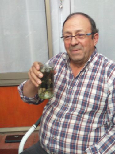 Customer photo review of Vasos del Catador 6 Vasos de Tragos Típicos Chilenos