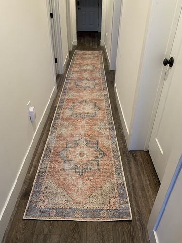 Customer photo review of Distressed Vintage Cezanne Terracotta Sky Runner