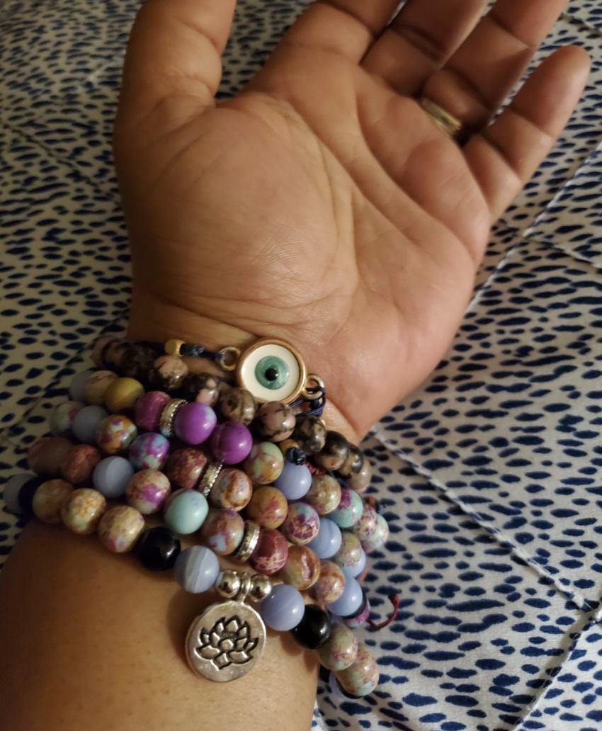 Customer photo review of Lilia Jaspis - Mala Kette