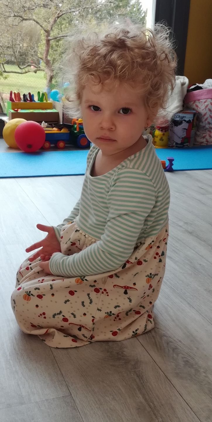 Customer photo review of Toadstool Easy Peasy Dress