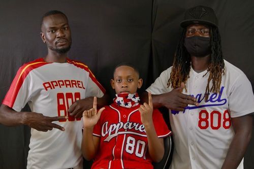 Customer photo review of Custom White Royal Strip Royal-Orange Authentic Throwback Rib-Knit Baseball Jersey Shirt