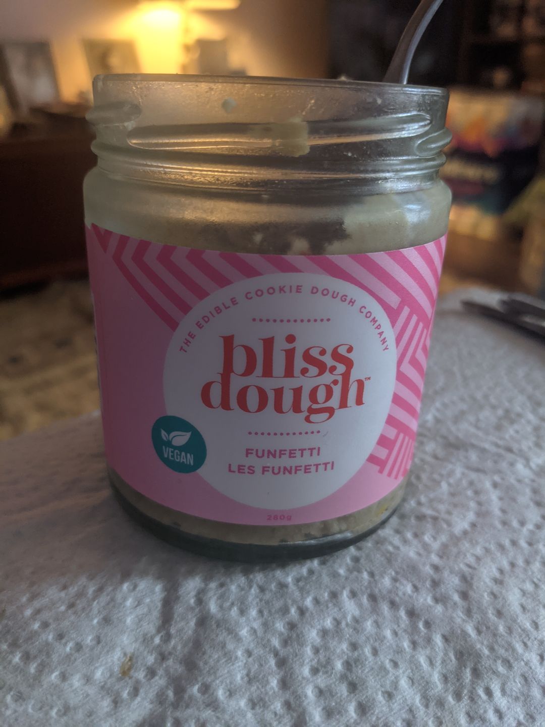 Customer photo review of Funfetti Cookie Dough