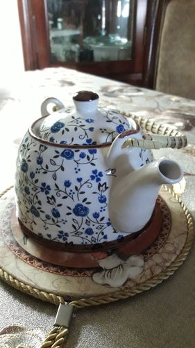 Customer photo review of Pack de regalo tetera campestre y 3 tecitos 50gr