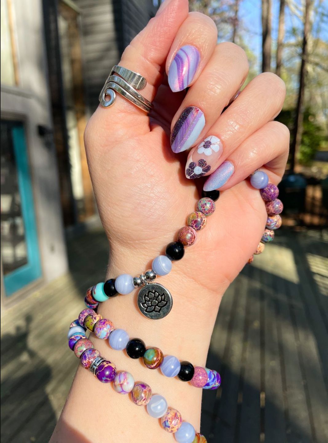 Customer photo review of Lilia Jaspis - Mala Kette
