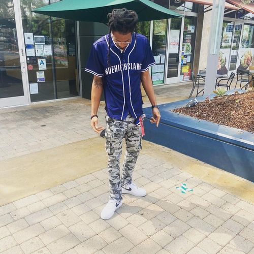 Customer photo review of Custom Red Navy-White Baseball Jersey