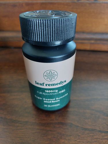 Customer photo review of 1500mg CBD Gummies mixed flavors