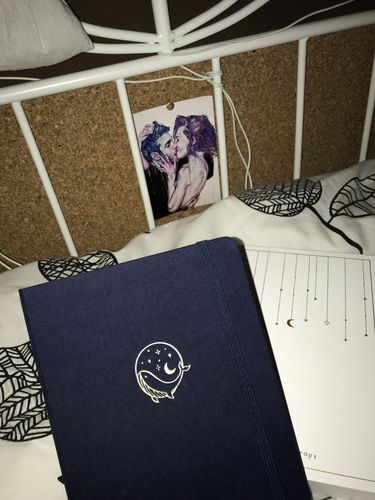 Customer photo review of Tsuki 'Gentle Giant' Limited Edition Bullet Journal ☾