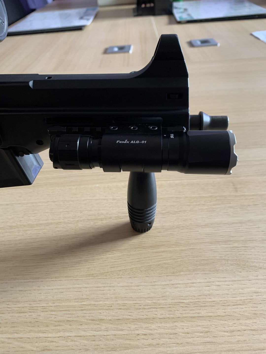 Customer photo review of Fenix TK16 V2.0 - 3100 Lumens - double commutateur arrière - pack complet