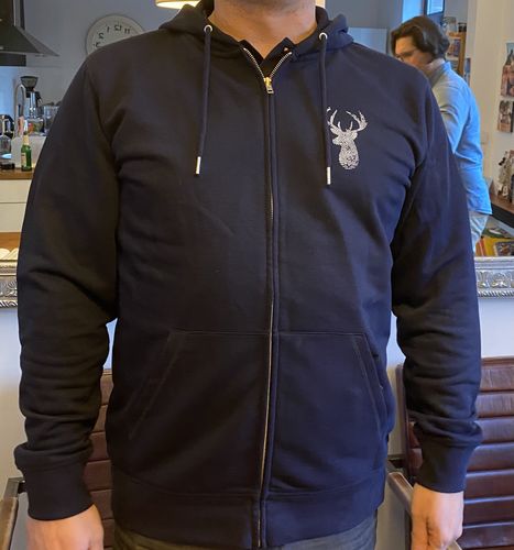 Customer photo review of Hirsch DNA  - Unisex Organic Zipper