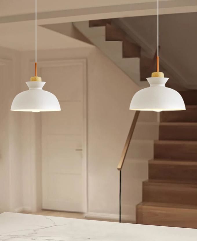 Customer photo review of Craftsman Style 1-Light Single Dome Pendant Light