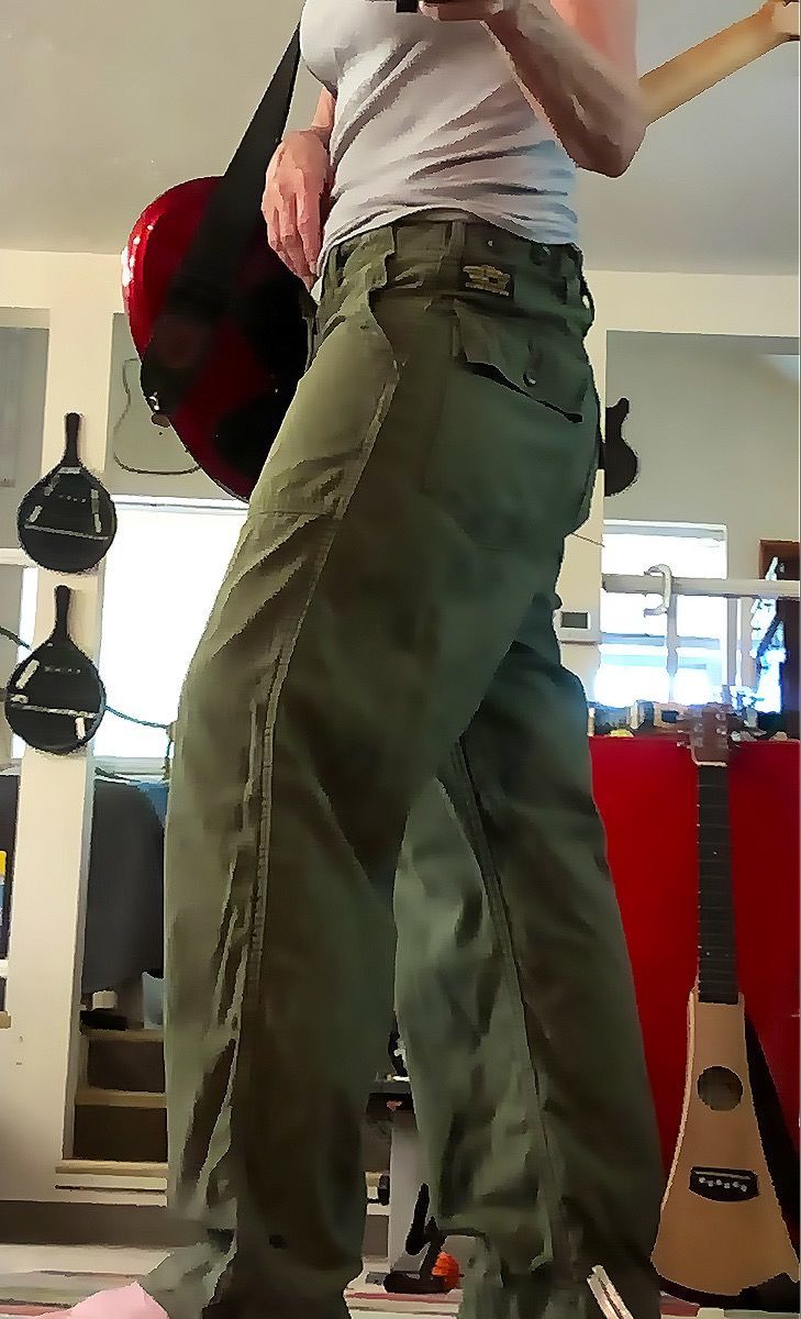 Customer photo review of Vietnam War OG-107 Fatigue Utility Pants