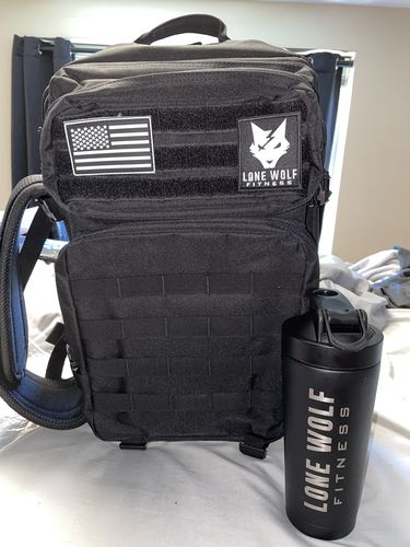 Customer photo review of Gen 3 Black 45L Backpack