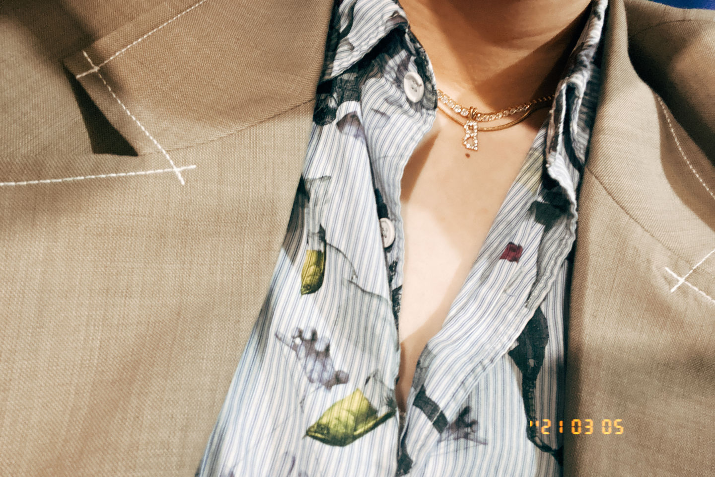 Customer photo review of Manasa necklace (length selection)