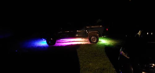 Customer photo review of Led Underglow Lighting Kit |  Color Chasing |  Bluetooth Control