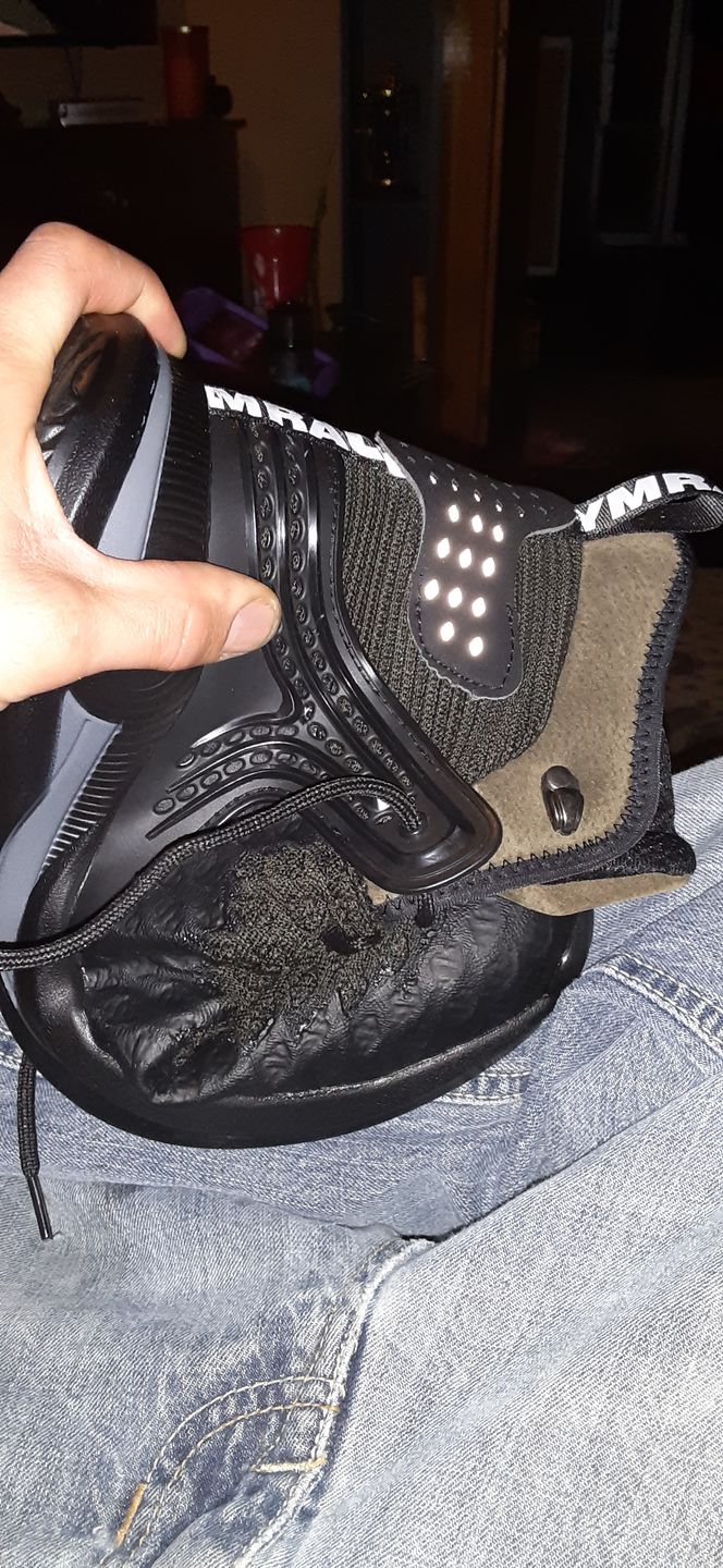 Customer photo review of Maven Puncture Resistant Comfortable Steel Toe Work Boots